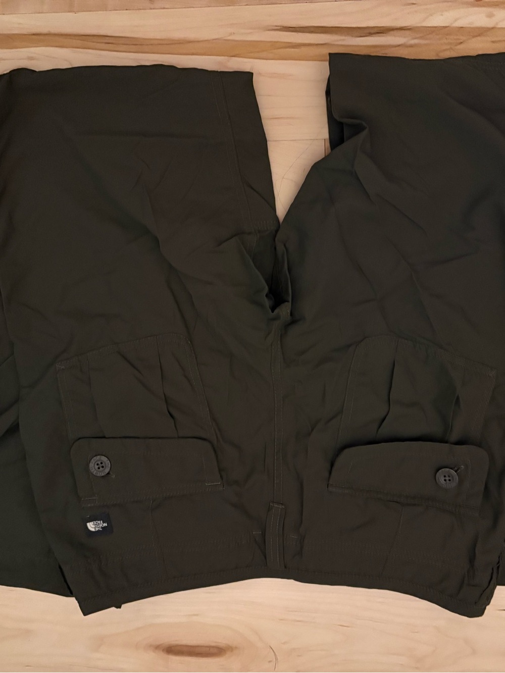 North face women’s hiking outdoor Pants - Dark Olive - Picture 2 of 4